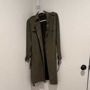 Forever 21 Khaki Trench Coat